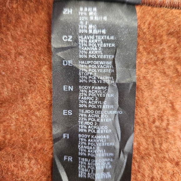 Kuhl Interceptr Full Zip Sweater Fleece Jacket Zipped Pockets Brown XL Mens - Picture 7 of 15